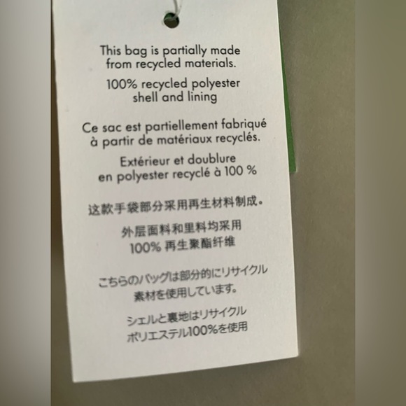 Kate Spade Sam Icon Green Gingham printed small Backpack NWT - Picture 9 of 9